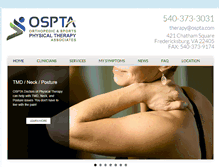 Tablet Screenshot of ospta.com